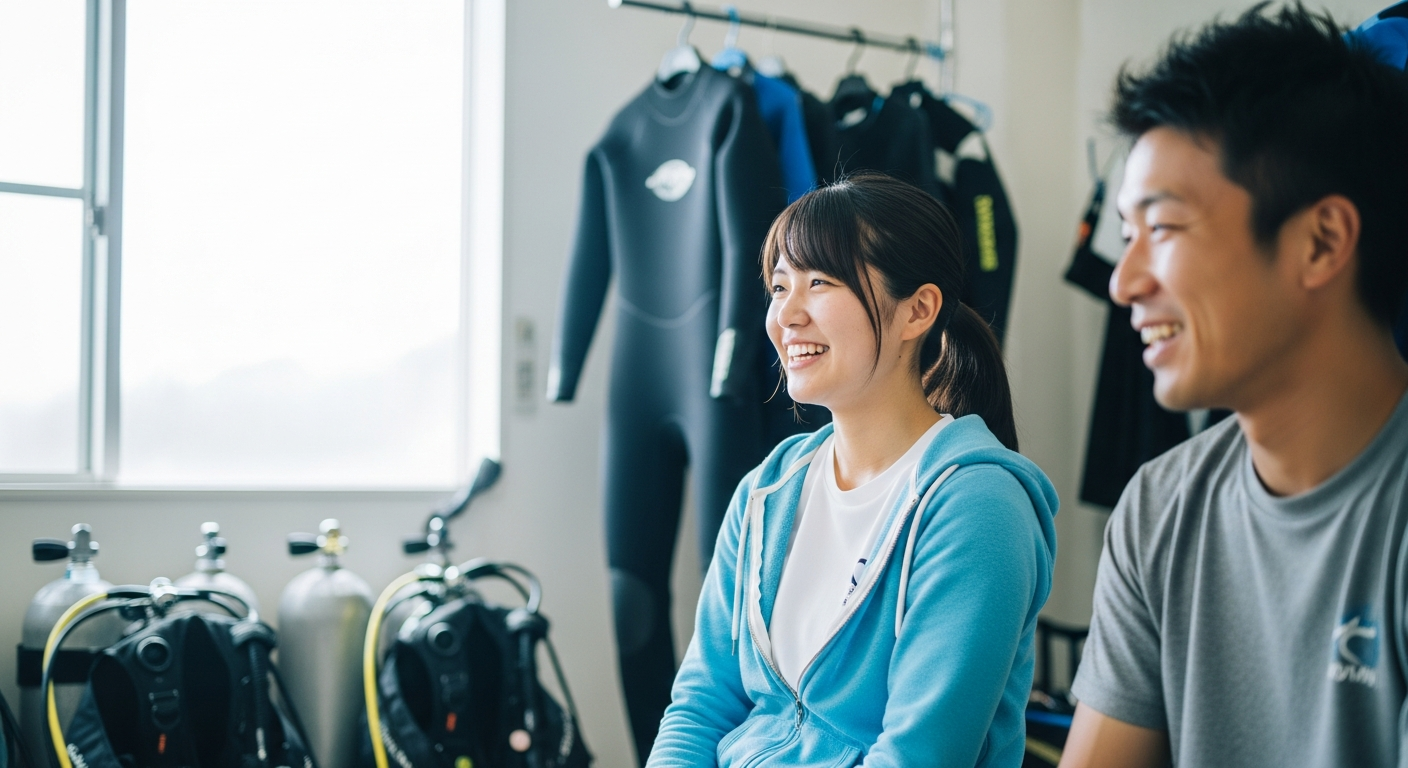 ダイビング講習が