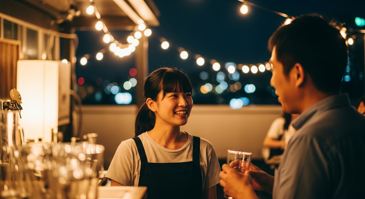 ビアガーデンバイトだけに頼ると出会える確率が天候と時期に左右される