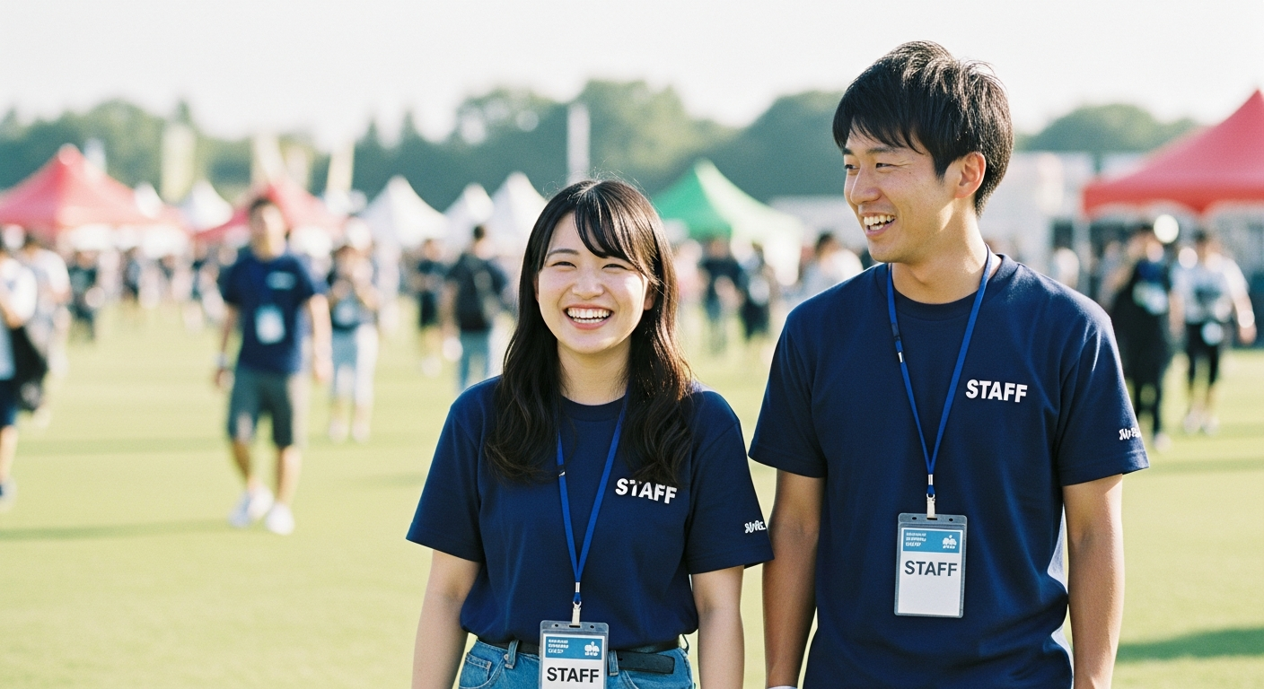 フェススタッフで出会えた人が現場でやっている行動
