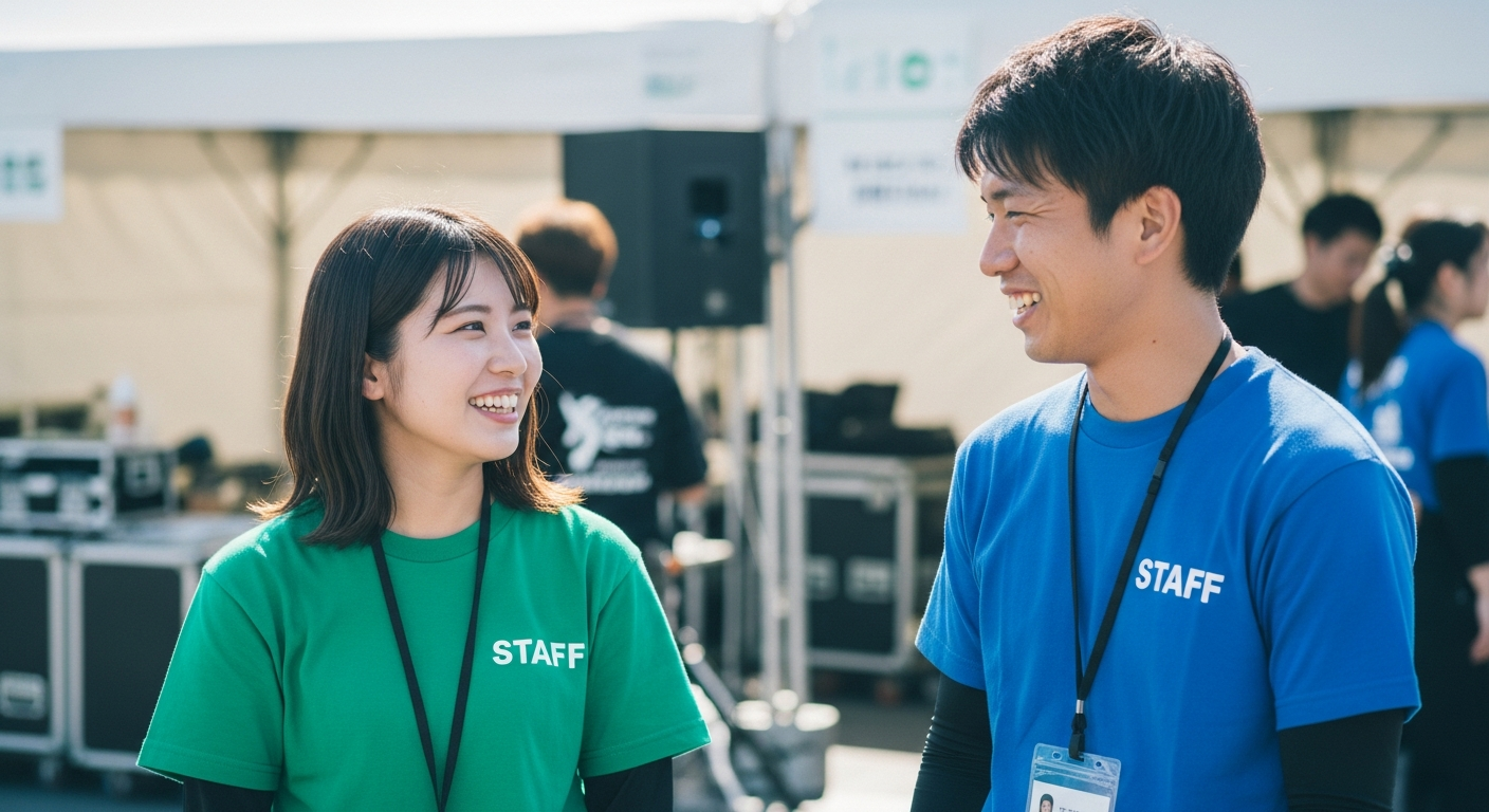 フェスバイト単独で探すより派遣登録と併用すると再会しやすくなる