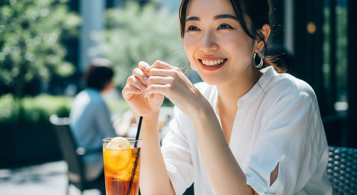 夏のマッチングアプリ写真が「季節外れ」に見えてしまっている