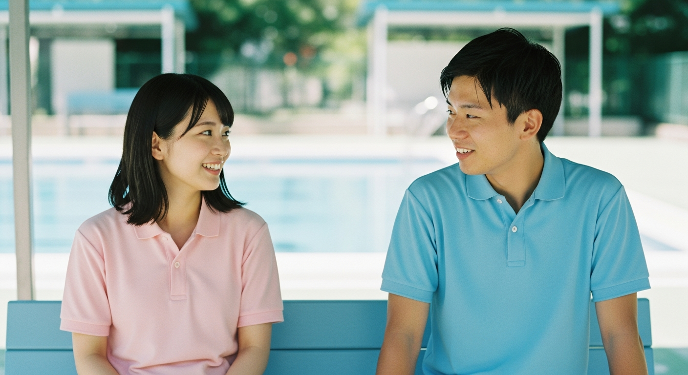 短期募集だからこそ一気に仲良くなれる、プール監視員特有の恋愛ペース