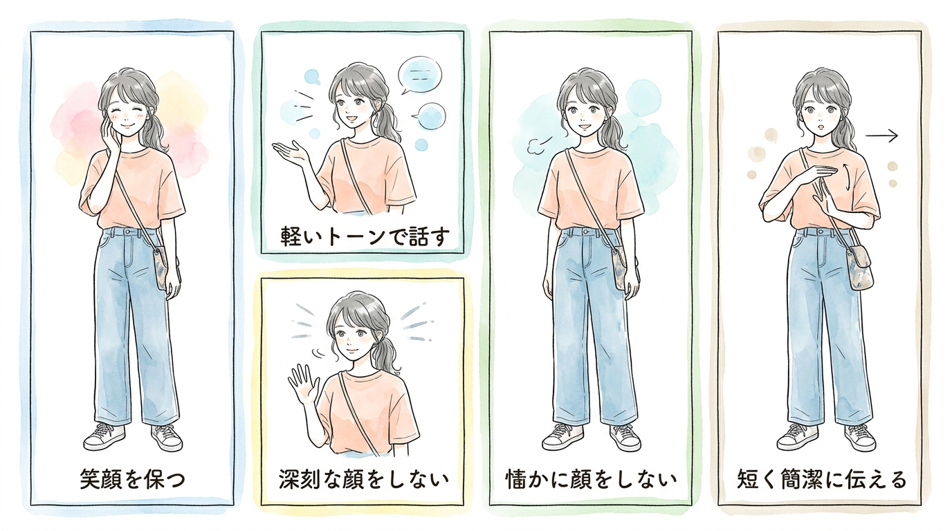 「お互いのために」と前置きして相手に直接提案する切り出し方