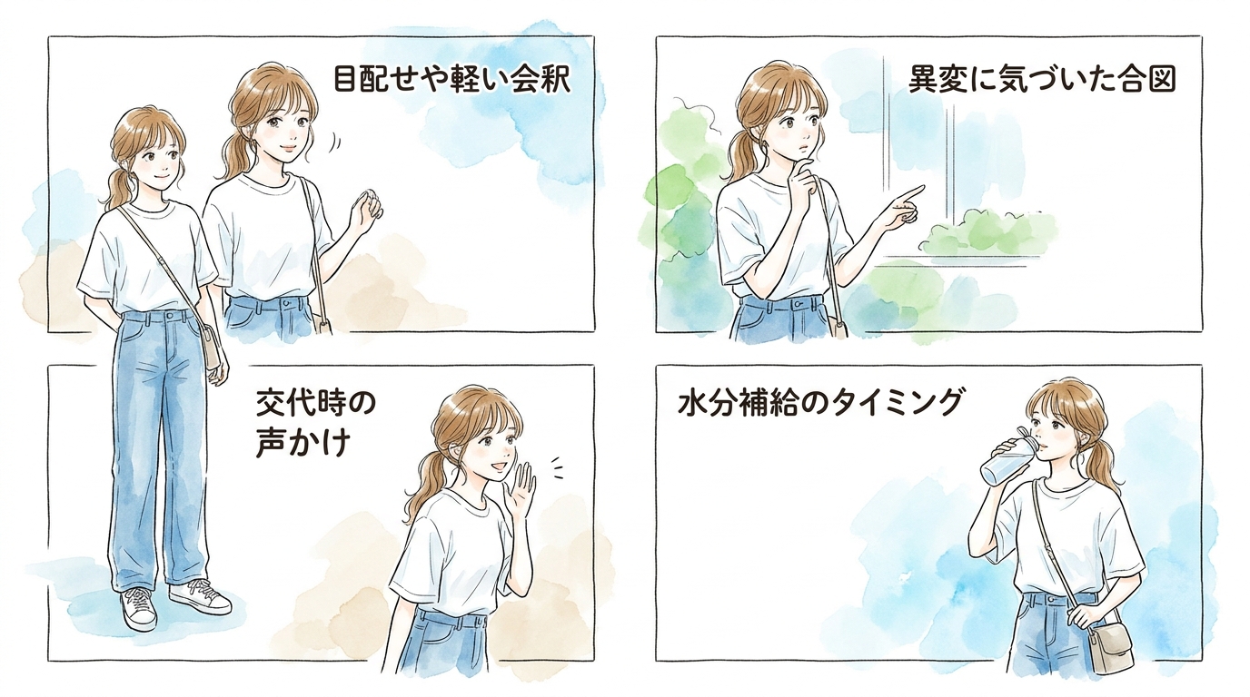 ペアでの監視ローテーションが二人きりの時間を作ってくれる