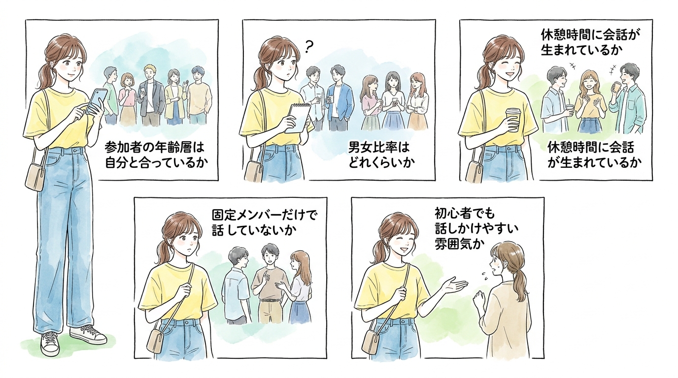 体験レッスンで見るべき具体的なチェック項目