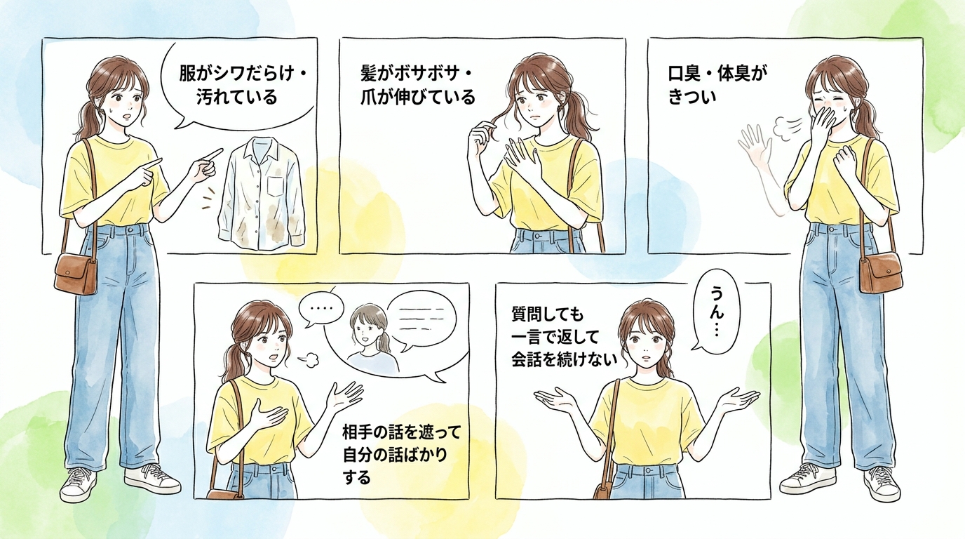 清潔感と会話のキャッチボールができれば十分だと気づく