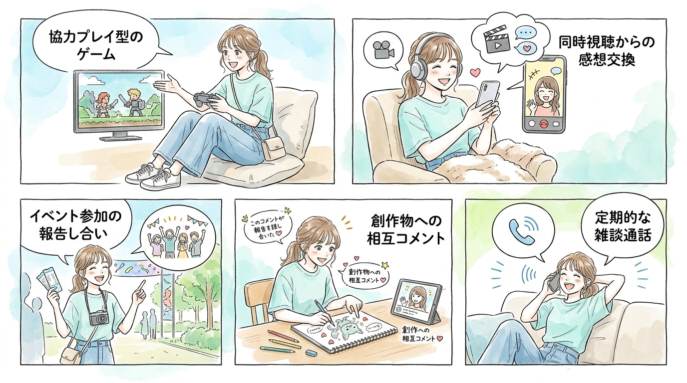 続く関係は「共有する体験」から生まれる