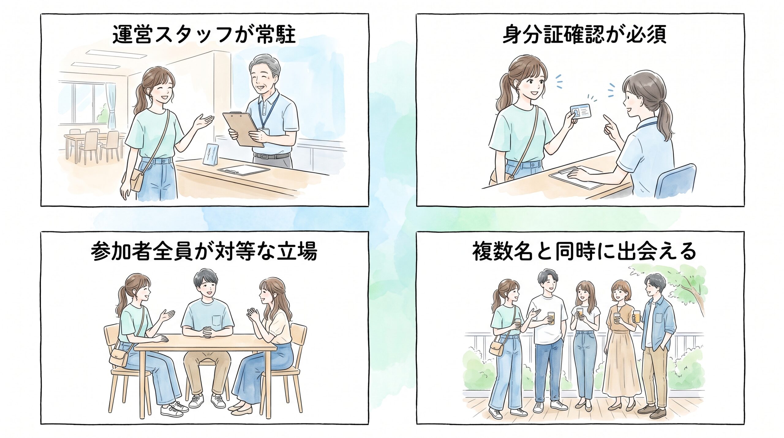 街コン・婚活パーティーは運営の介入がある分安全