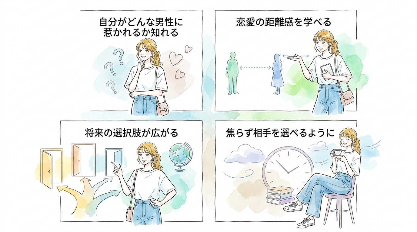 「誰かと本気になる前に色々知っておきたい」は、むしろ健全な欲求である