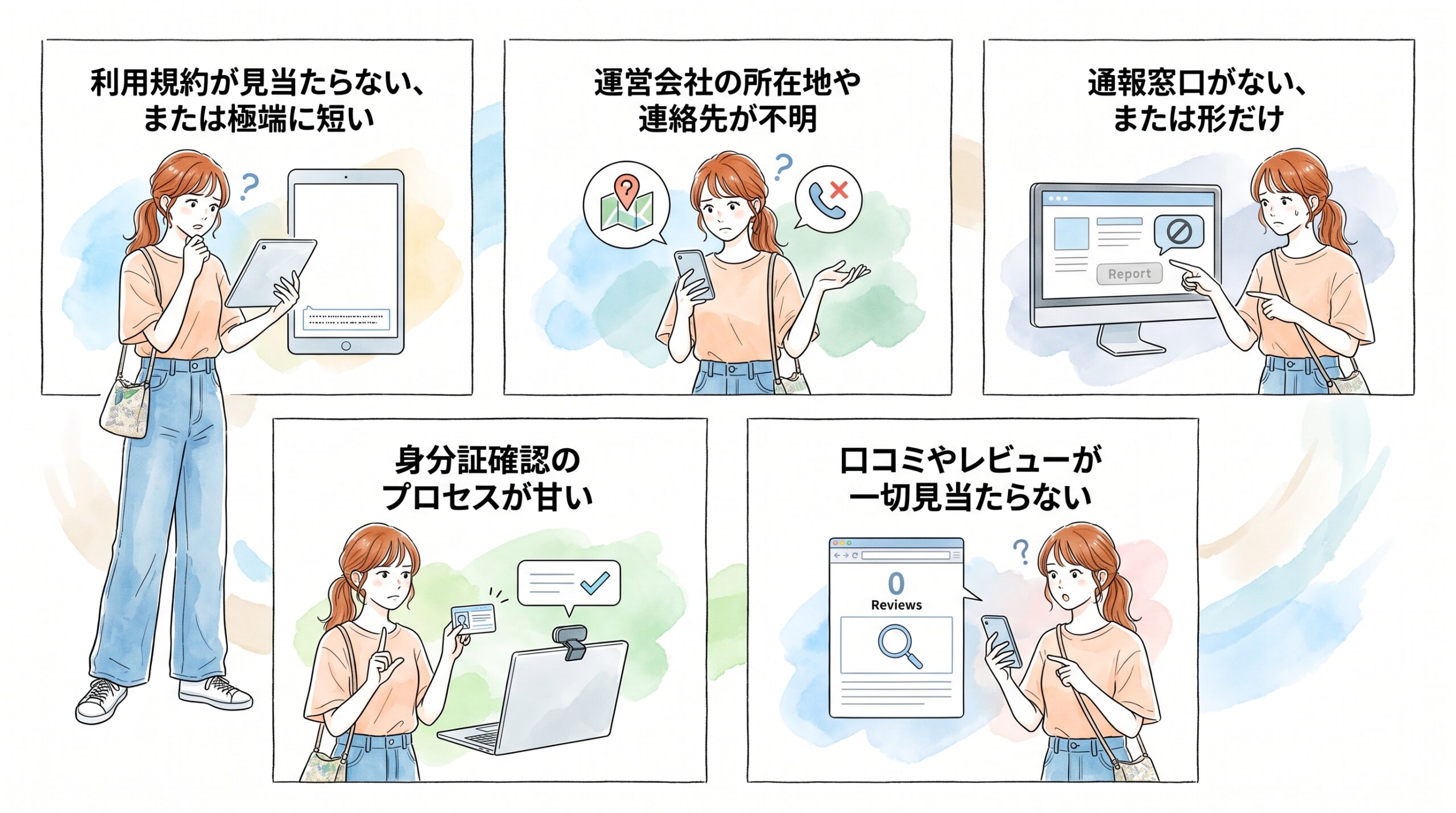 運営の介入が機能していないサービスの見分け方