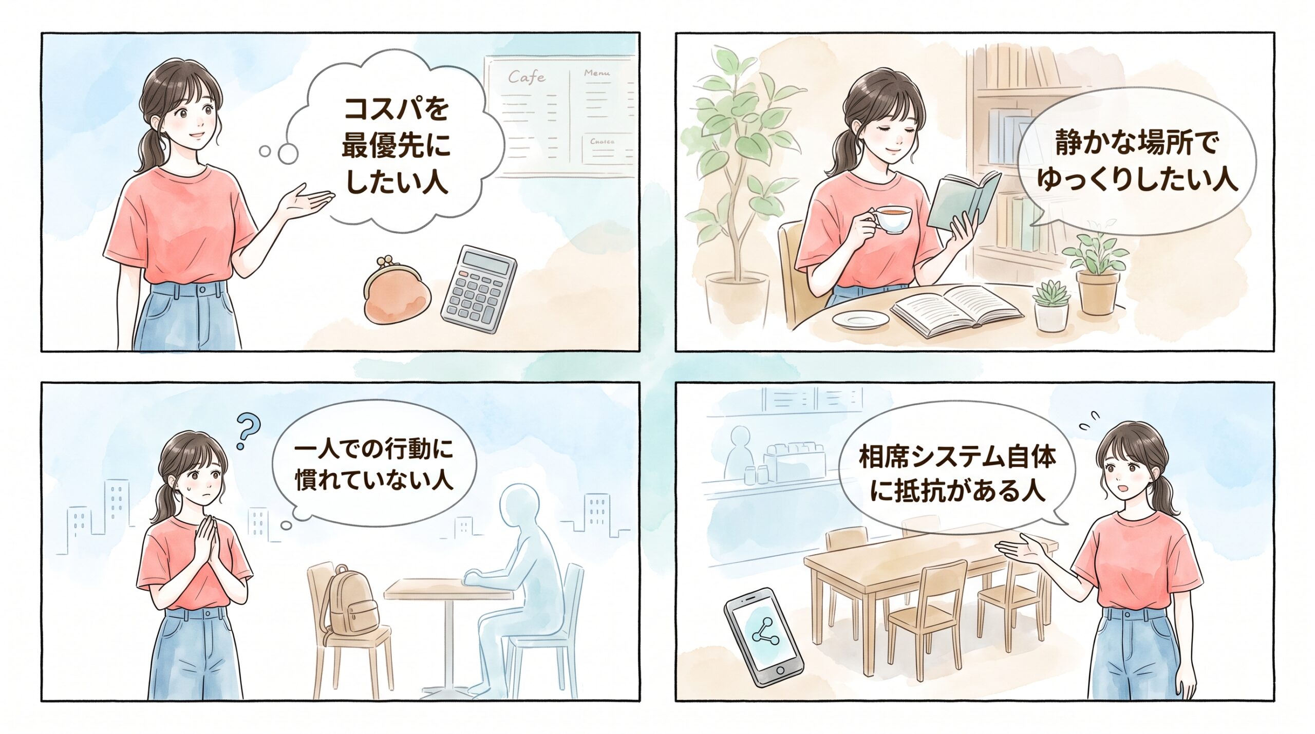 こういう人には正直おすすめしにくいのイメージ画像