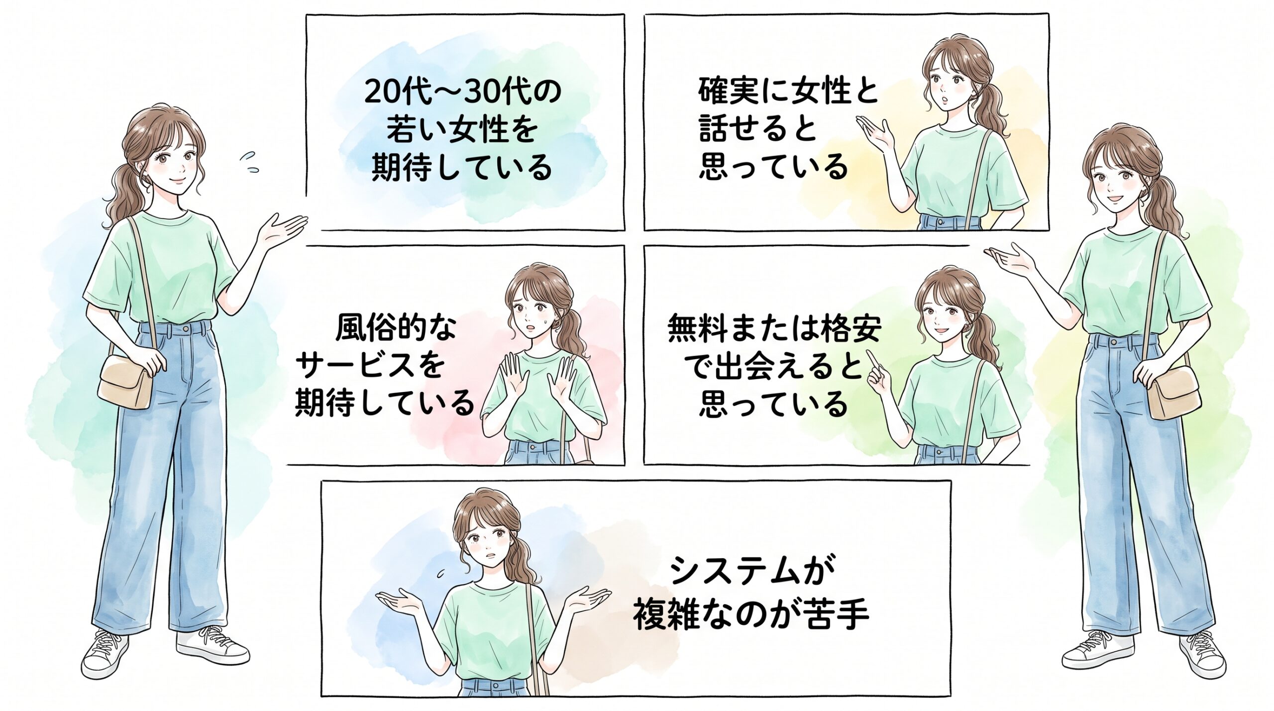 逆に、こんな期待で行くとガッカリするかもしれないのイメージ画像