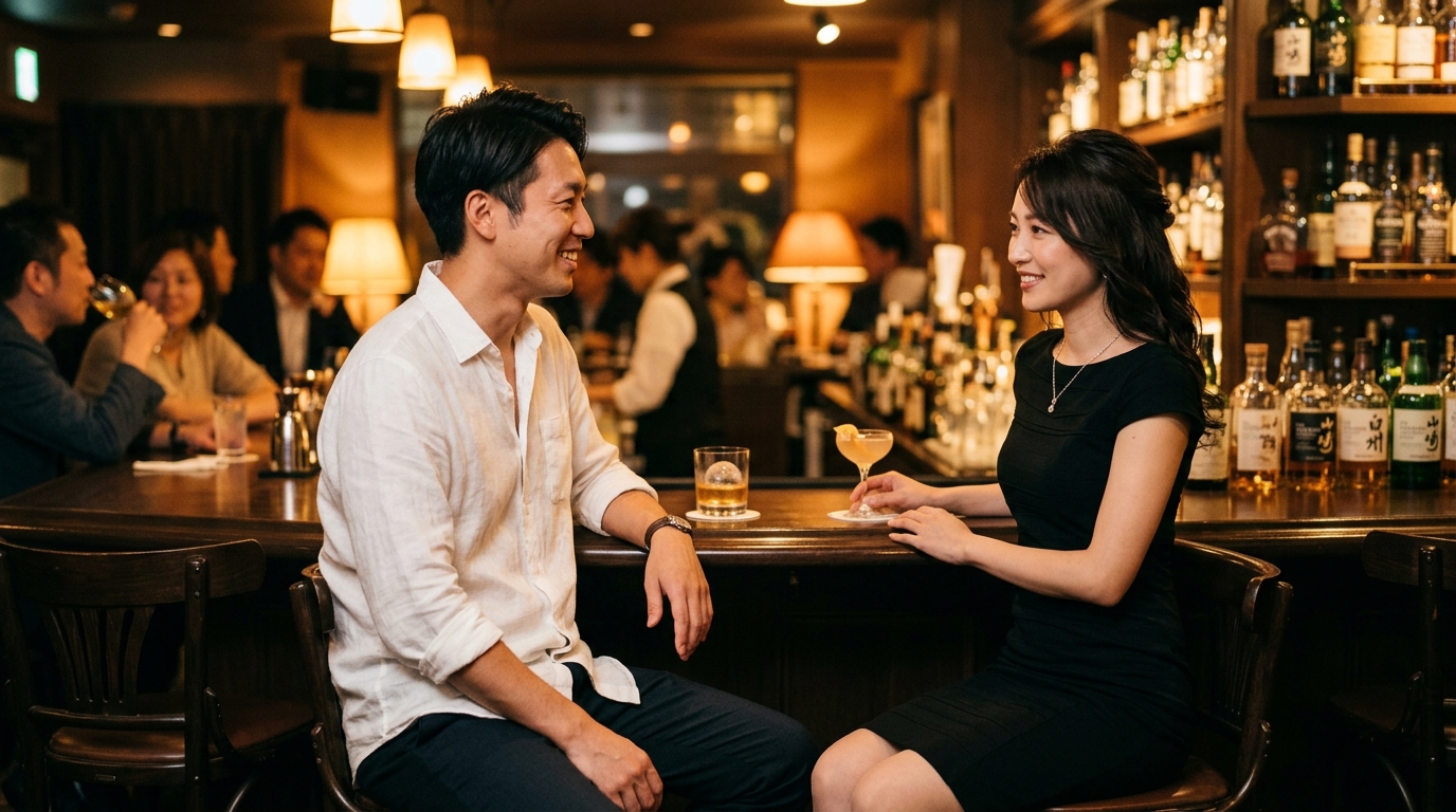 相席・ラウンジ系、出会いを前提に設計された店