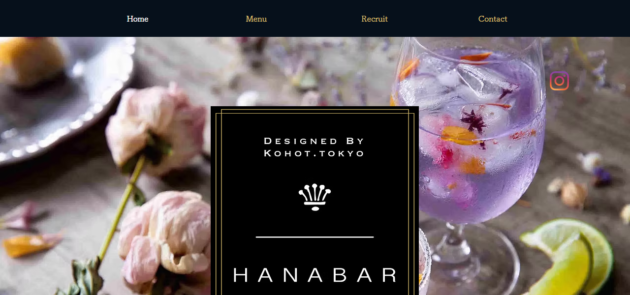 HANABAR Driedflowers&Liquorの公式サイト