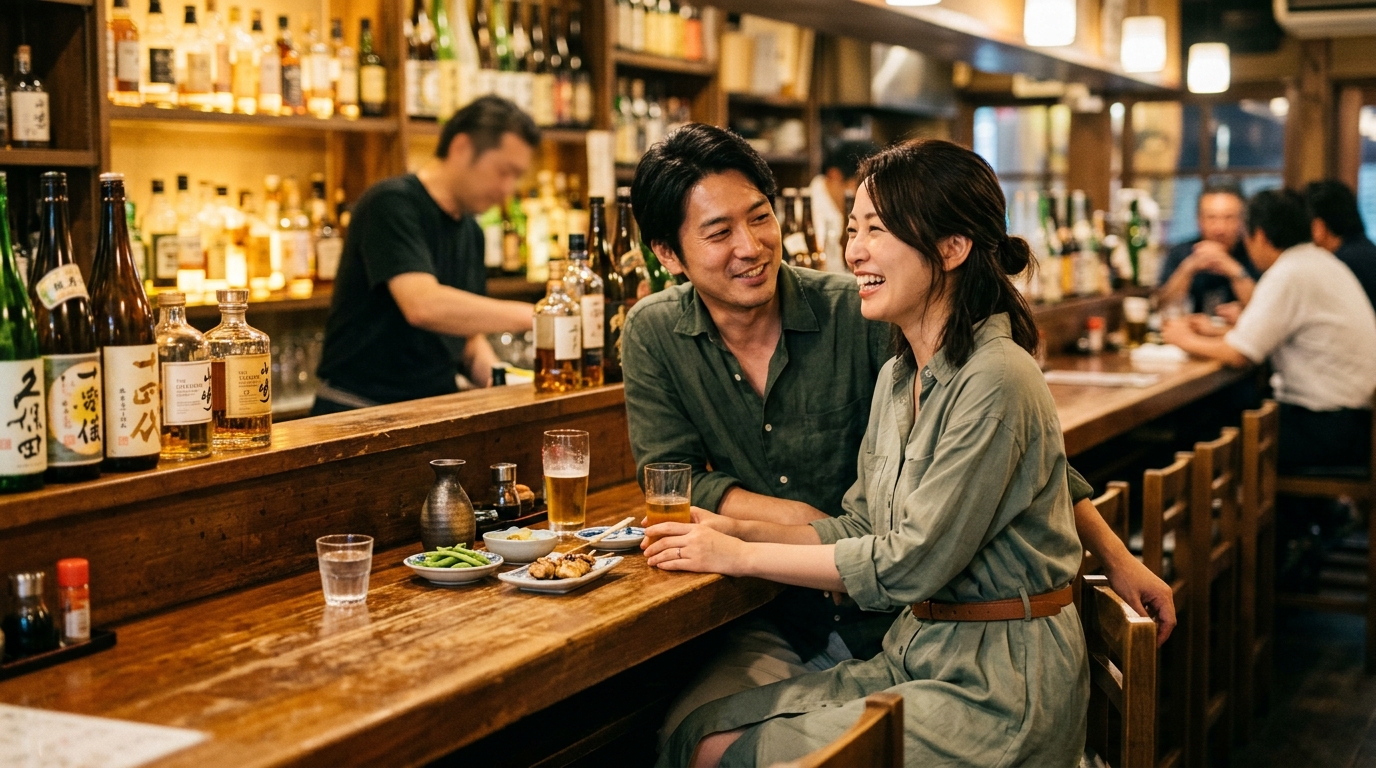 カウンターで一杯。立ち飲み・スタンドバー系の店